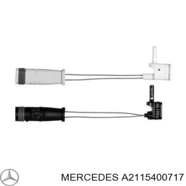 Sensor dianteiro esquerdo de desgaste das sapatas do freio Mercedes A2115400717 preço, a partir de 5,56 USD