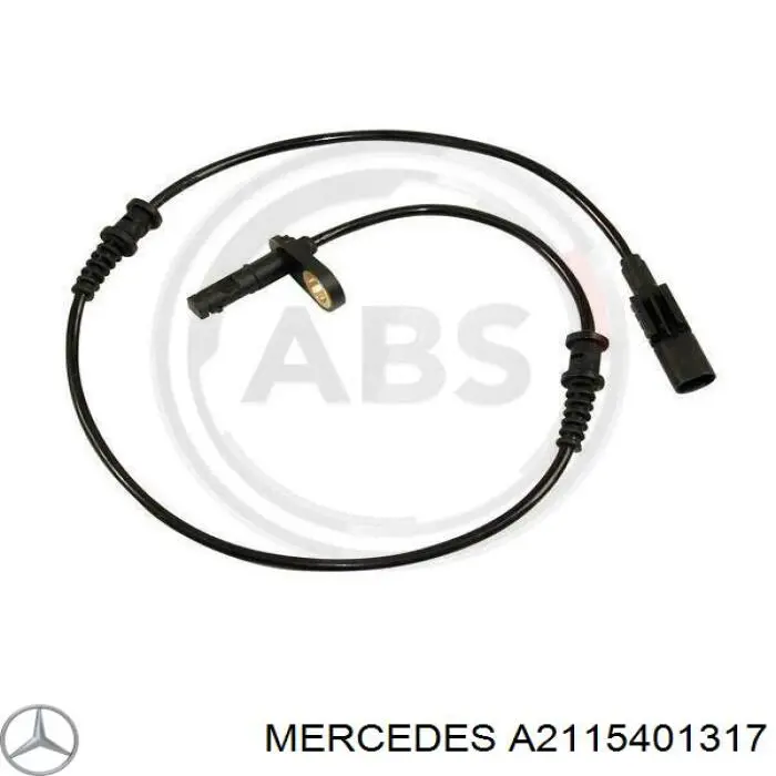 Sensor dianteiro de ABS Mercedes A2115401317 preço, a partir de 49,25 USD