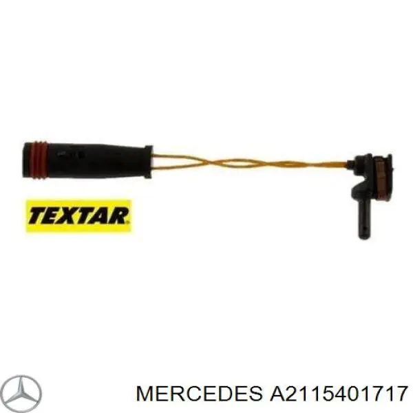 Sensor traseiro de desgaste das sapatas do freio Mercedes A2115401717 preço, a partir de 3,61 USD