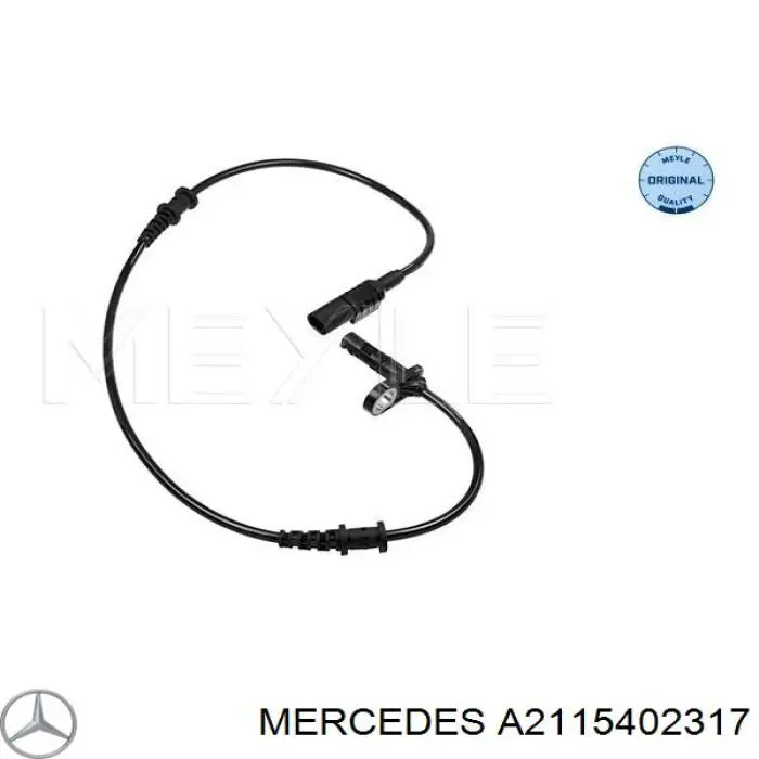 Sensor dianteiro de ABS Mercedes A2115402317 preço, a partir de 37,46 USD