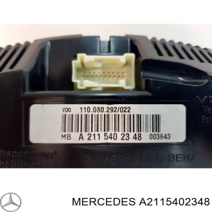 Painel de instrumentos (quadro de instrumentos) Mercedes A2115402348 preço, a partir de 214,62 USD