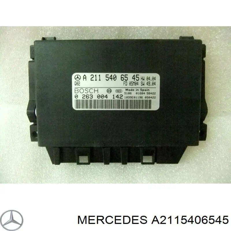 A2115406545 Mercedes Módulo de direção (Centralina eletrônica) de sensor de estacionamento