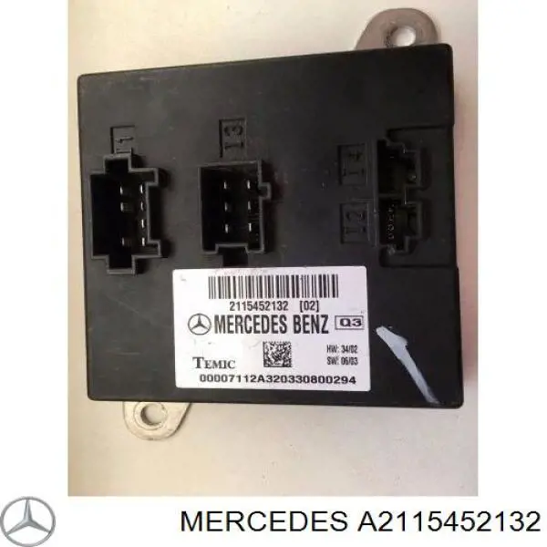 A2115452132 Mercedes Unidade de controlo de sinais SAM