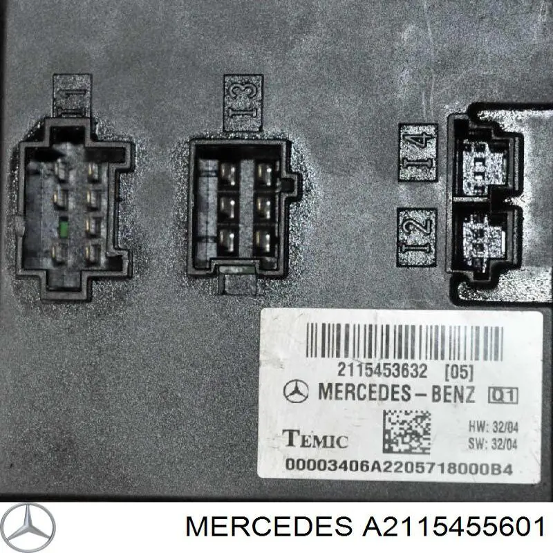 Unidade de controlo de sinais SAM Mercedes A2115455601 preço, a partir de 165,14 USD