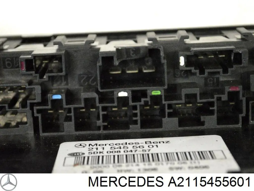 A2115455601 Mercedes Unidade de controlo de sinais SAM