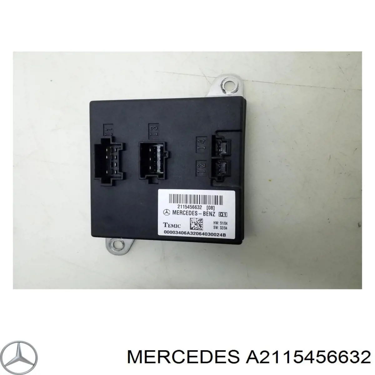 A2115456632 Mercedes Unidade de controlo de sinais SAM