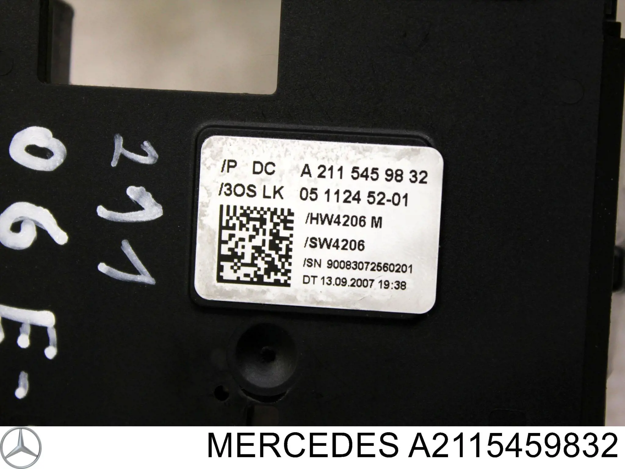 Sensor do ângulo de viragem do volante de direção Mercedes A2115459832 preço, a partir de 334,05 USD