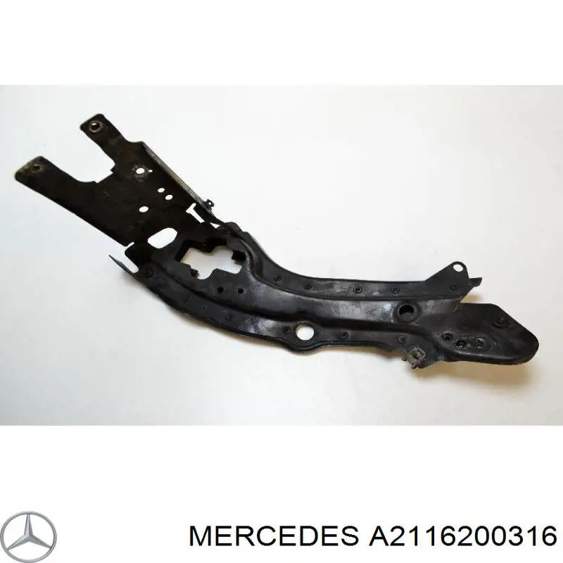 Suporte esquerdo do radiador (painel de montagem de fixação das luzes) Mercedes A2116200316 preço, a partir de 46,10 USD
