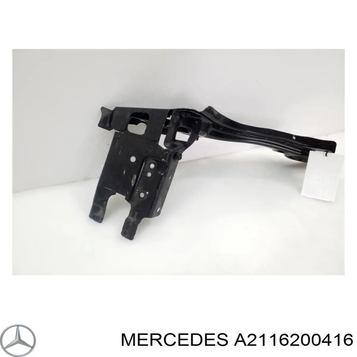 A2116200416 Mercedes Suporte direito do radiador (painel de montagem de fixação das luzes)