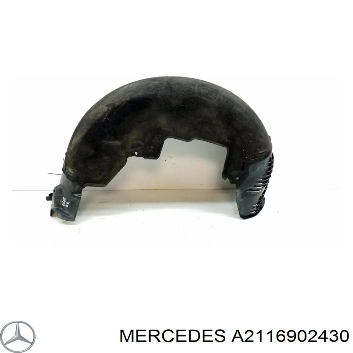 A2116902430 Mercedes Guarda-barras do pára-lama traseiro direito