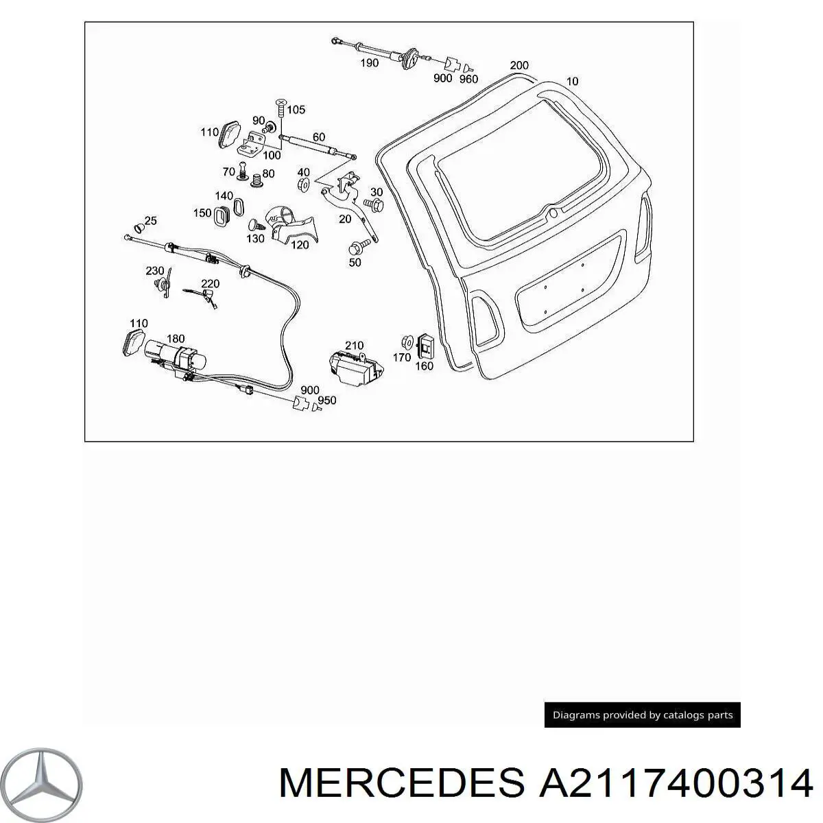 A2117400314 Mercedes 