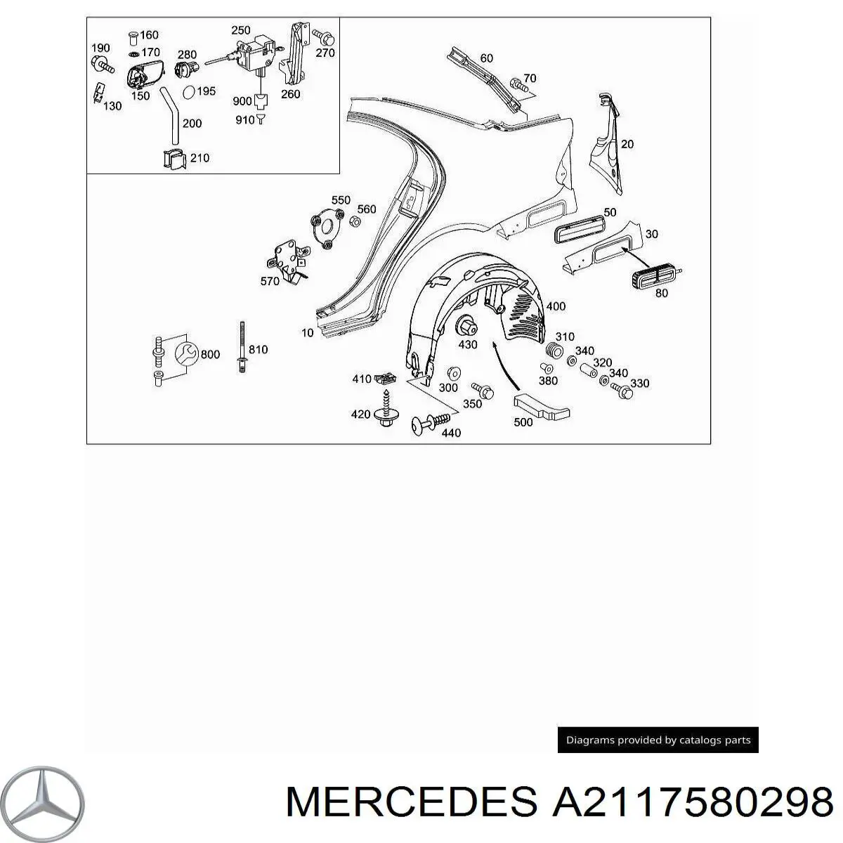 A2117580298 Mercedes 
