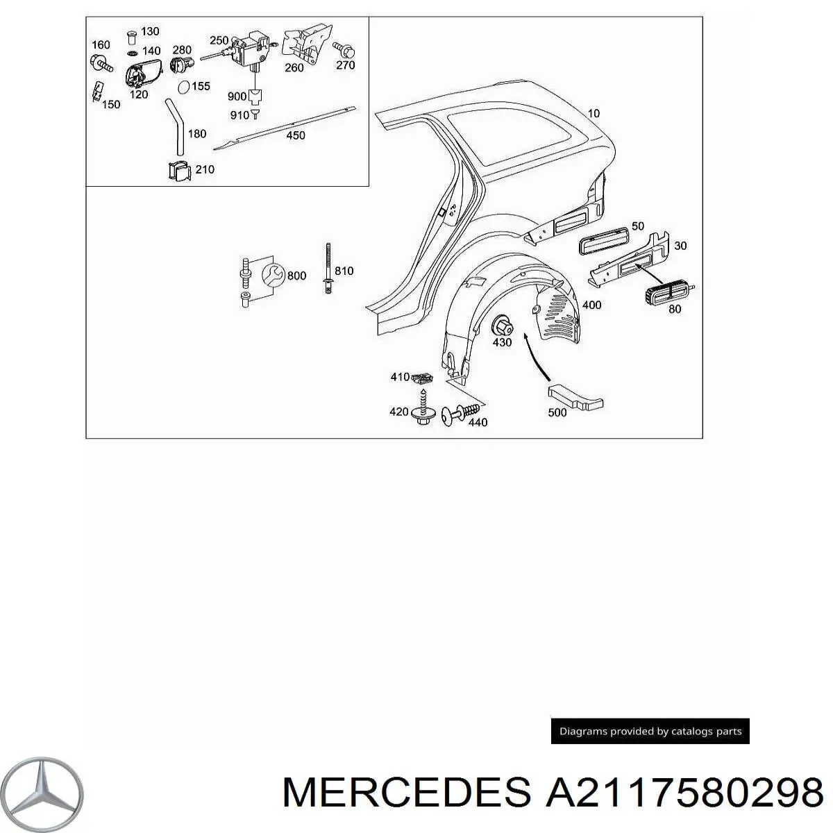  Mercedes A2117580298 preço, a partir de 4,65 USD