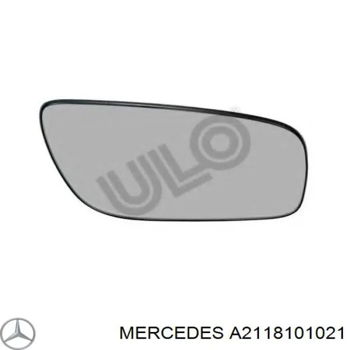 Elemento espelhado do espelho de retrovisão direito Mercedes A2118101021 preço, a partir de 26,12 USD