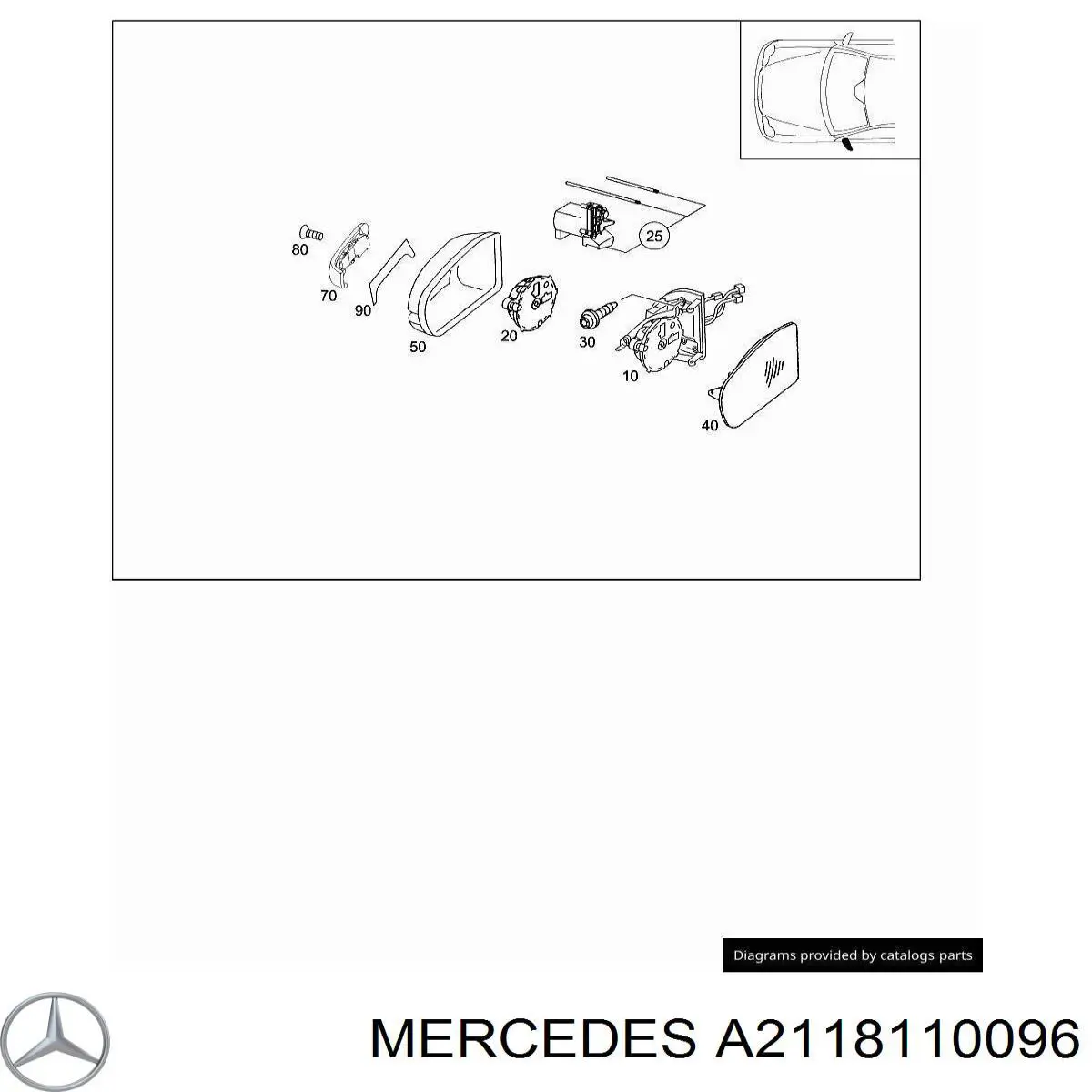 A2118110096 Mercedes 