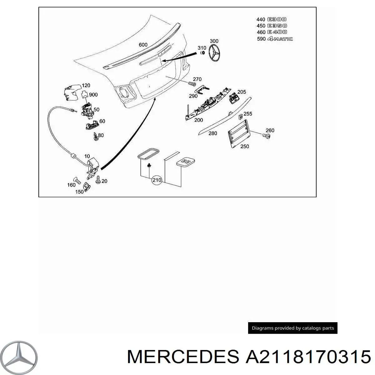  Mercedes A2118170315 preço, a partir de 78,61 USD