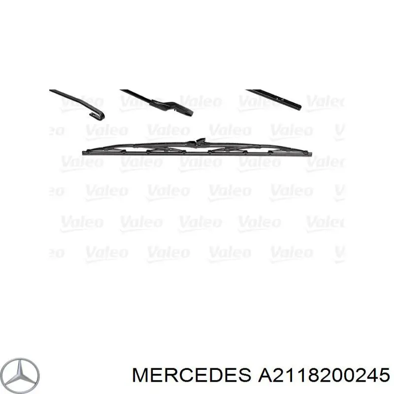 Compre A1638200545 Mercedes Limpa-pára-brisas de vidro traseiro