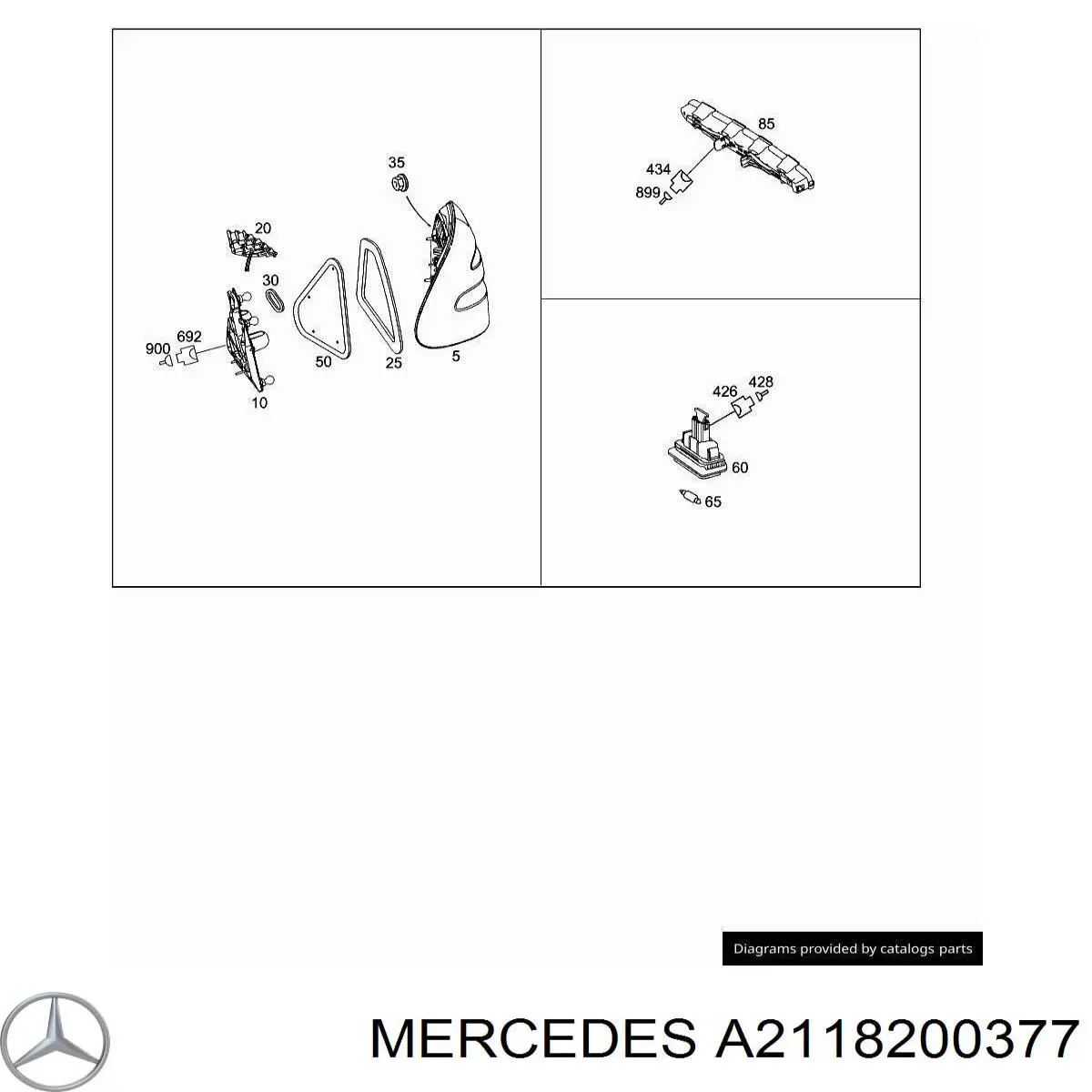 A2118200377 Mercedes 