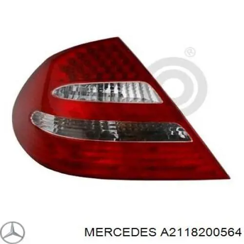A2118200564 Mercedes Lanterna traseira esquerda