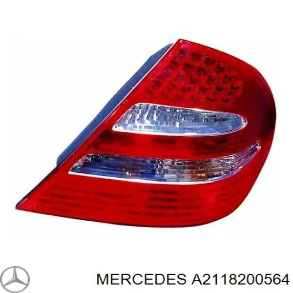 Lanterna traseira esquerda Mercedes A2118200564 preço, a partir de 201,98 USD