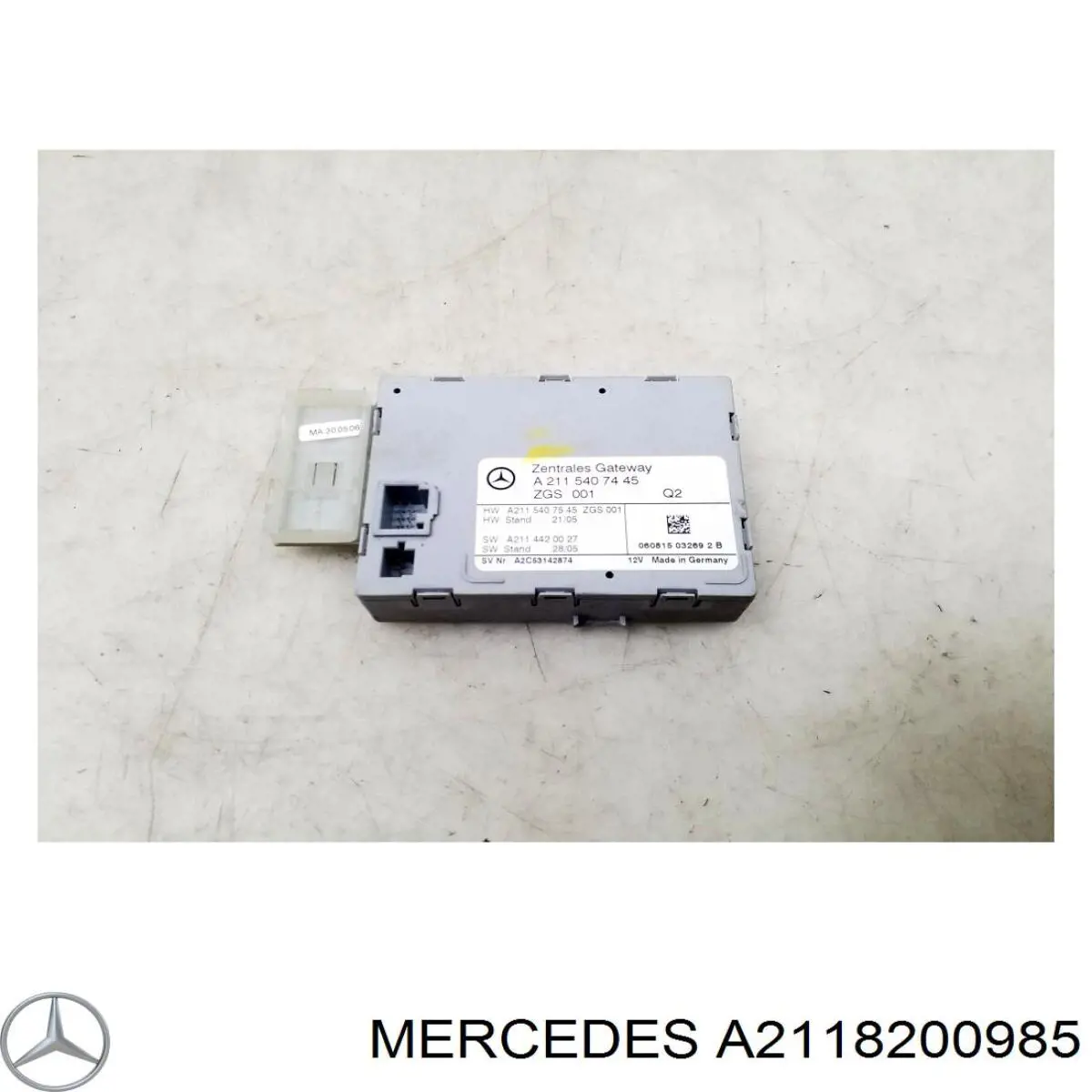 Módulo de controle (ECU) de nivelamento dos faróis Mercedes A2118200985 preço, a partir de 52,78 USD