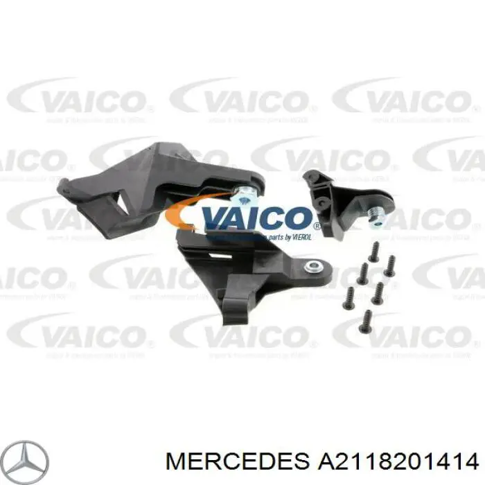 Consola (adaptador) de fixação da luz dianteira direita Mercedes 2118201414 preço, a partir de 39,59 USD