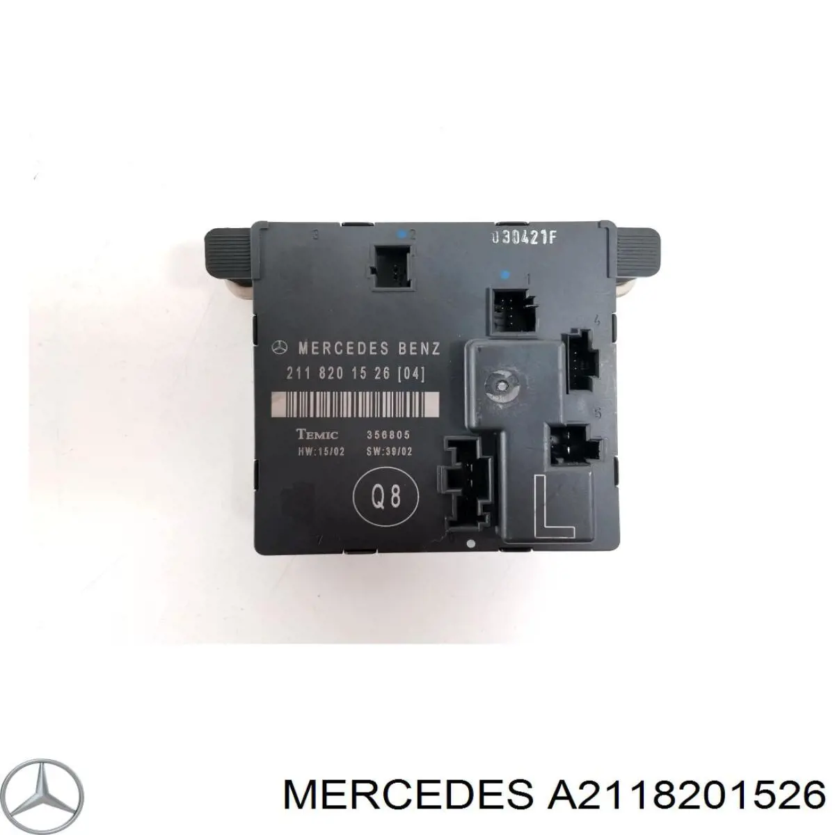 A2118201526 Mercedes Módulo de conforto da porta traseira