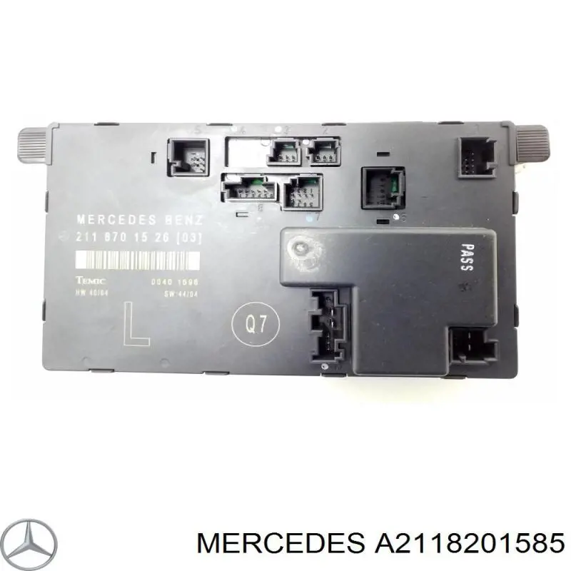 Unidade de conforto Mercedes A2118201585 preço, a partir de 40,93 USD