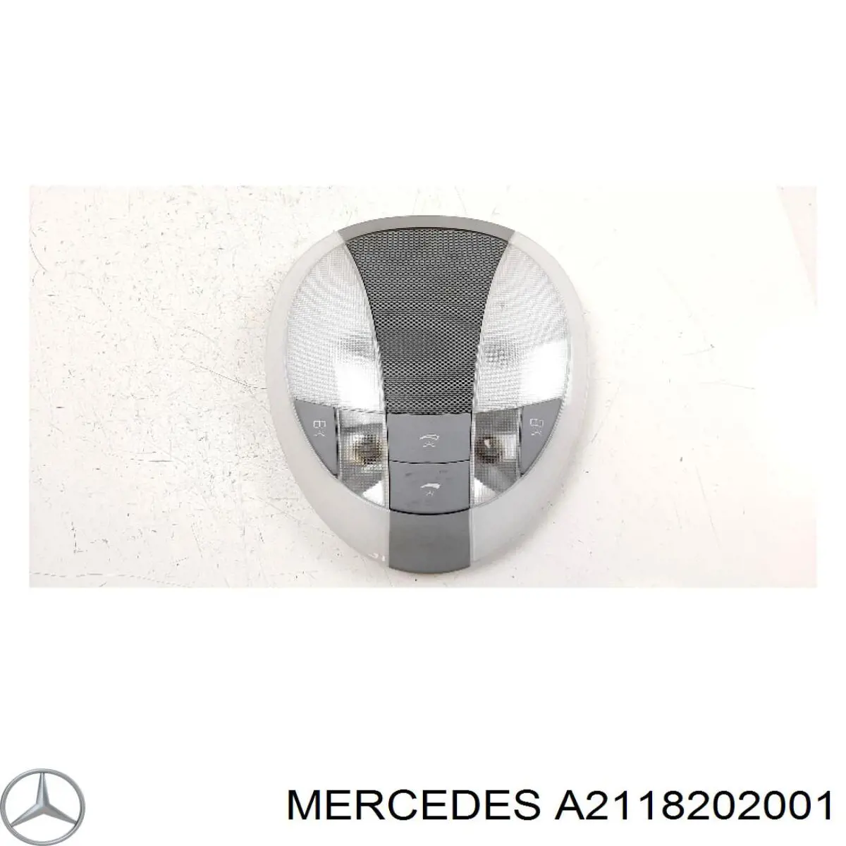 Quebra-luz de iluminação de salão (de cabina) A2118202001 Mercedes