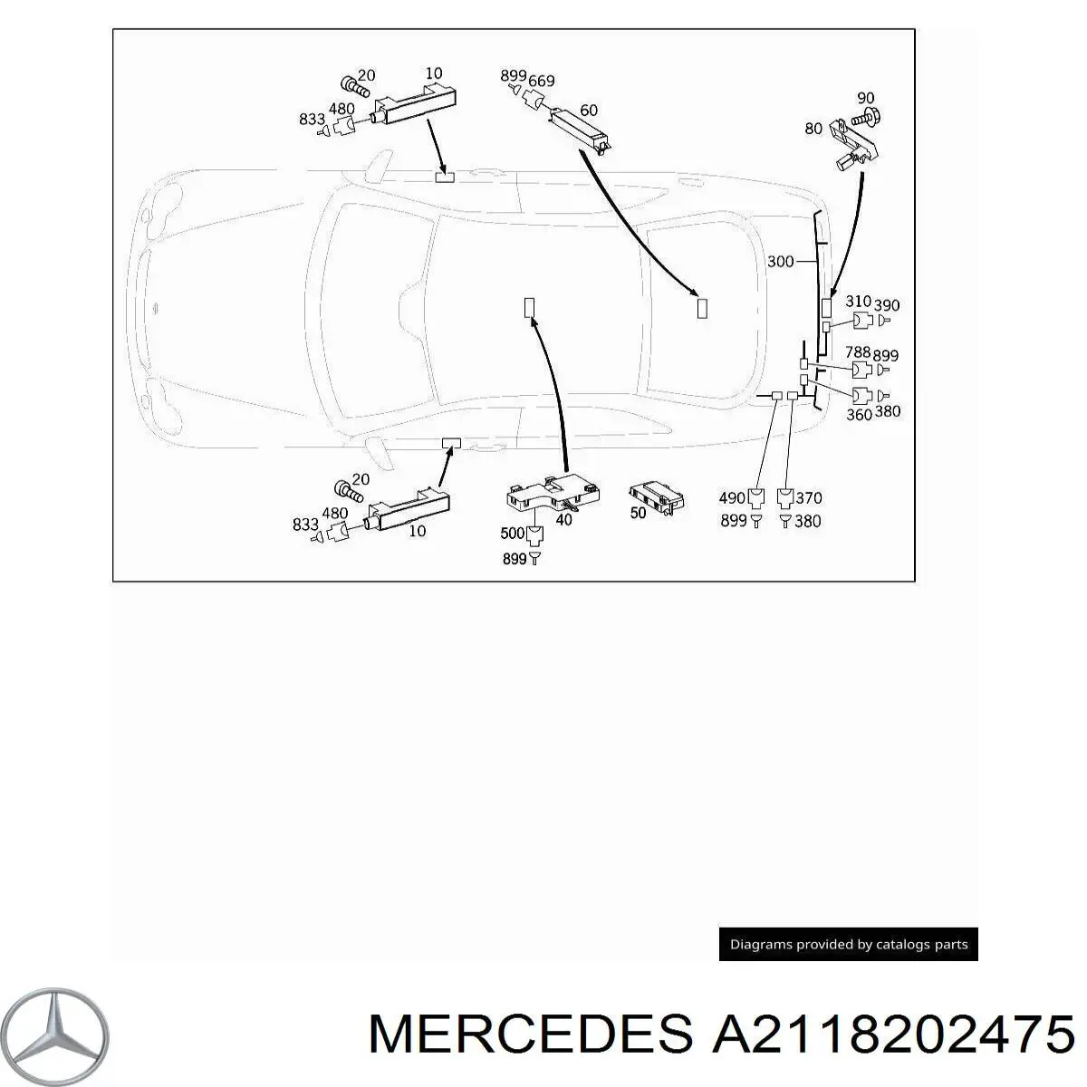  Mercedes A2118202475 preço, a partir de 108,91 USD