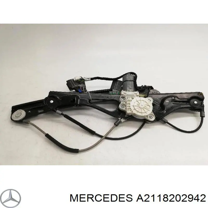 A2118202942 Mercedes Motor de acionamento de vidro da porta dianteira esquerda