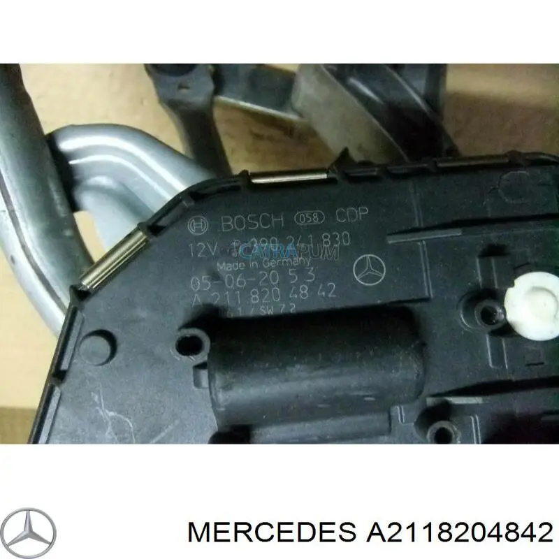 A2118204842 Mercedes Motor de limpador pára-brisas do pára-brisas