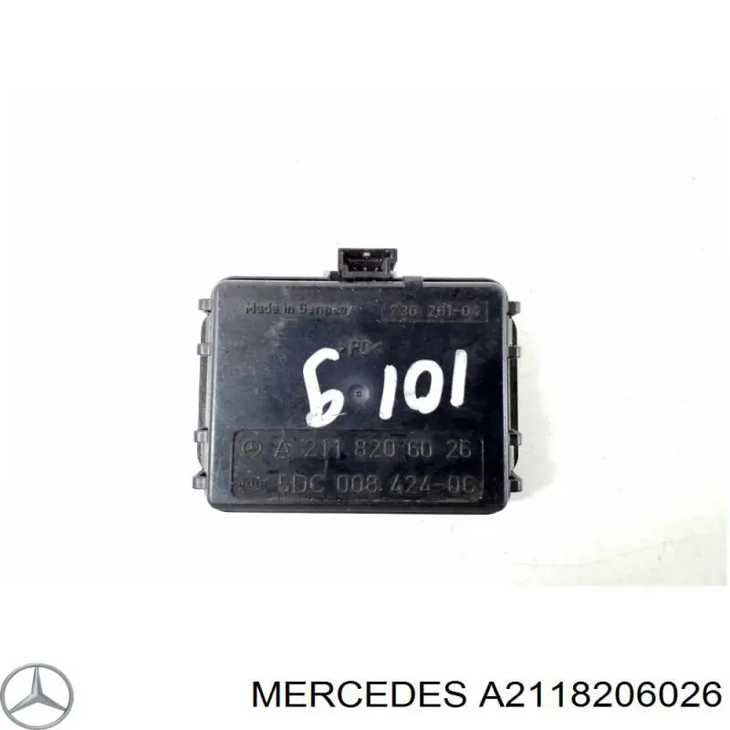 A2118203126 Mercedes Sensor de chuva