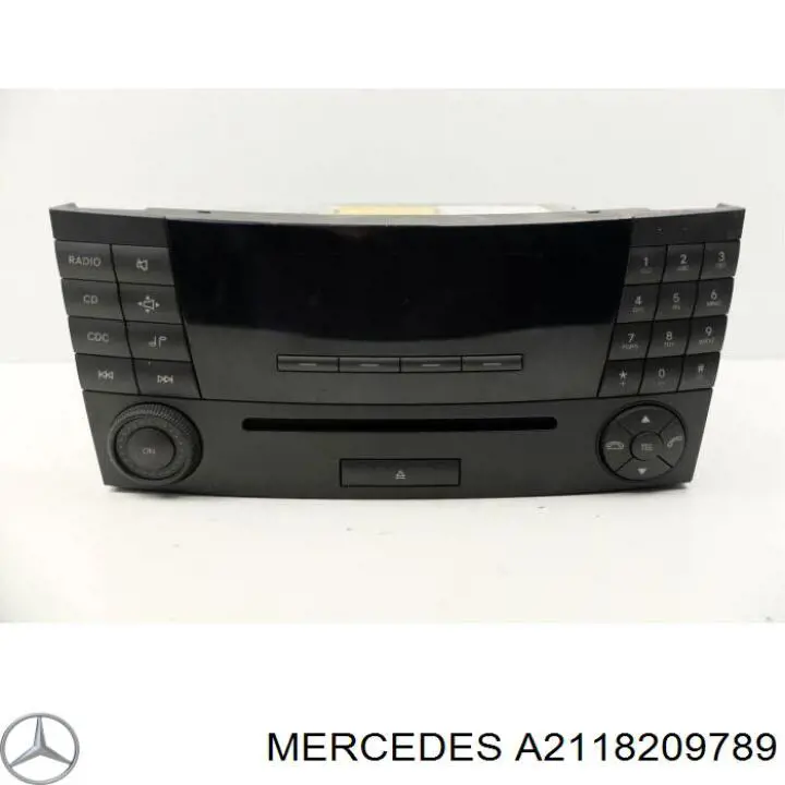 A2118209789 Mercedes Aparelhagem de som (rádio AM/FM)