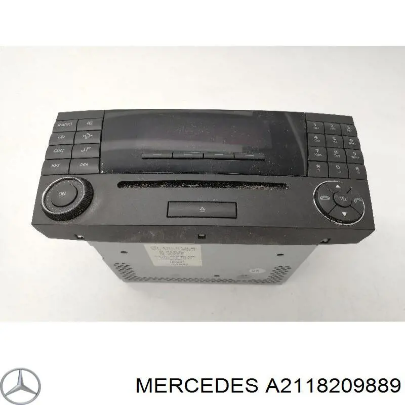 Compre A2118209889 Mercedes Aparelhagem de som (rádio AM/FM)