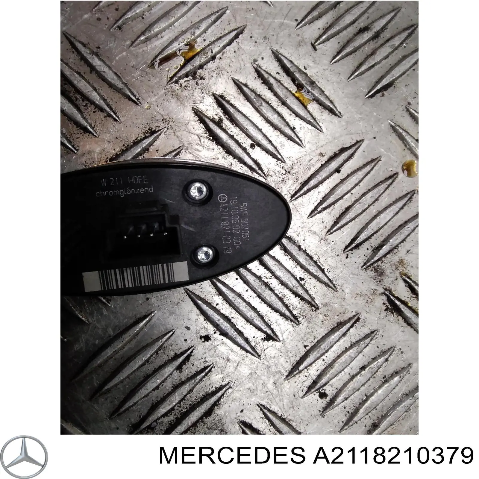 Botão de salão de acionamento de tampa de porta-malas (de 3ª/5ª porta (de tampa de alcapão) A2118210379 Mercedes