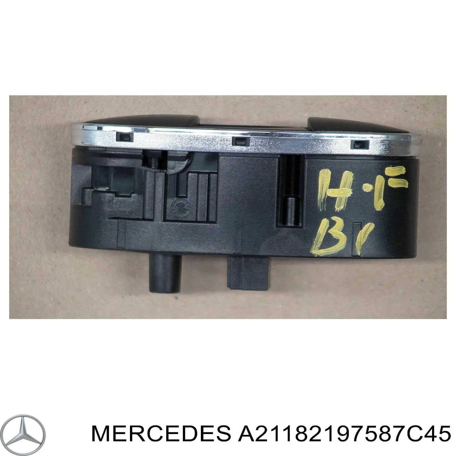 Compre A2118219758 Mercedes Unidade de botões dianteira direita de controlo de elevador de vidro