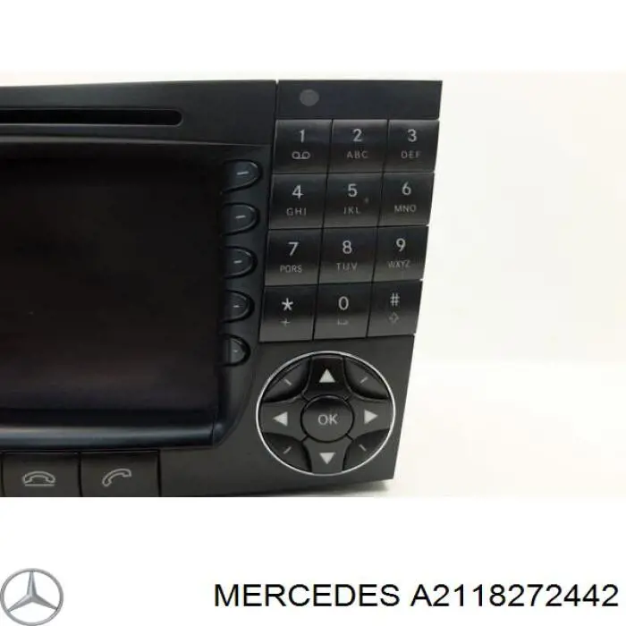 A2118272442 Mercedes Mostrador multifuncional