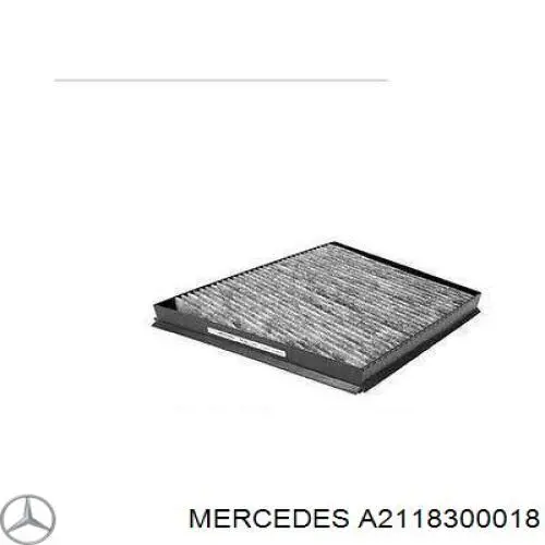 A2118300018 Mercedes Filtro de salão