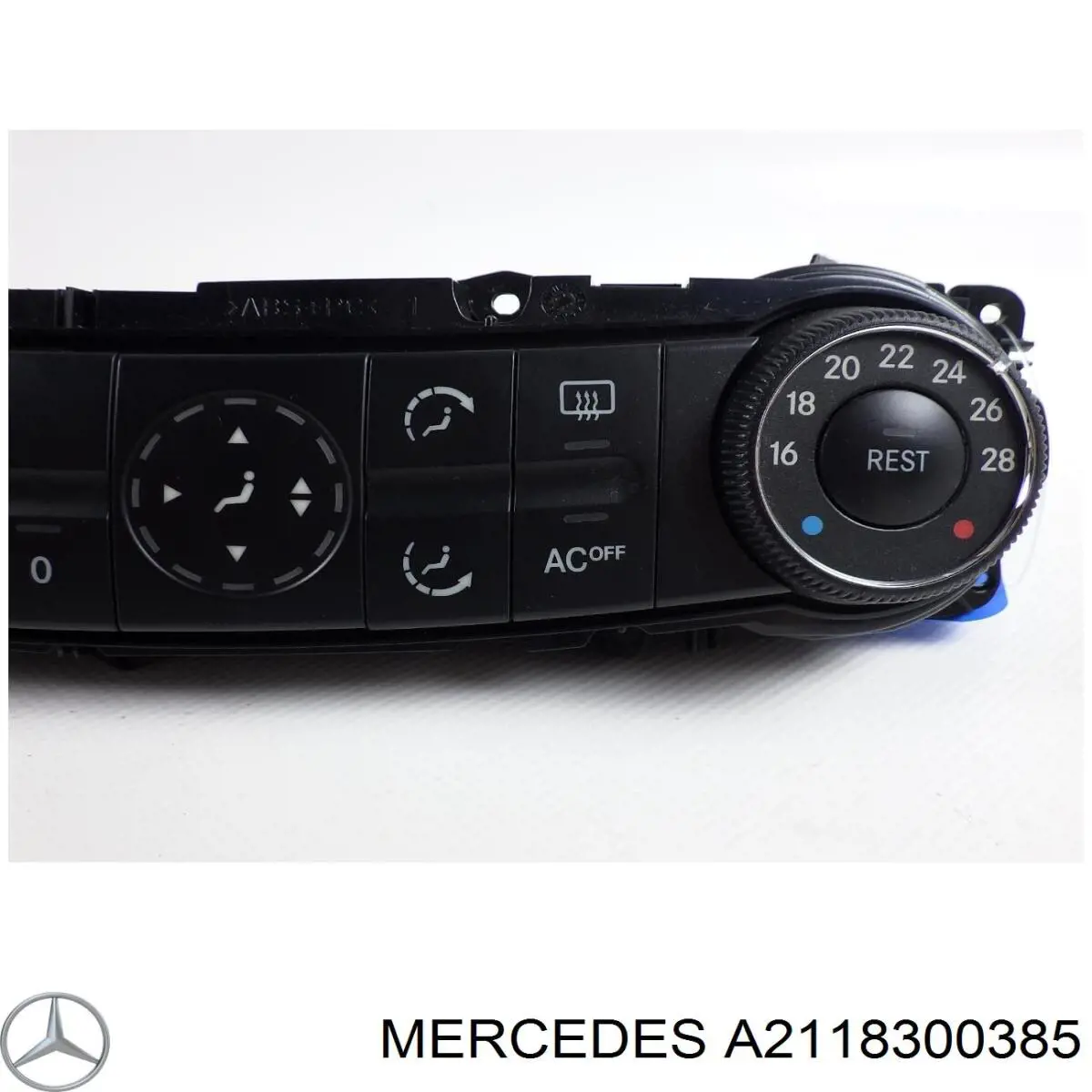 Compre A2118300385 Mercedes Unidade de controlo dos modos de aquecimento/condicionamento