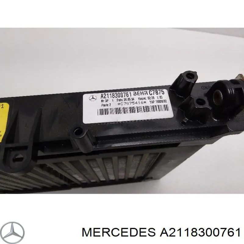 Compre A2118300761 Mercedes Aquecedor elétrico de ar do sistema de calefacção de salão