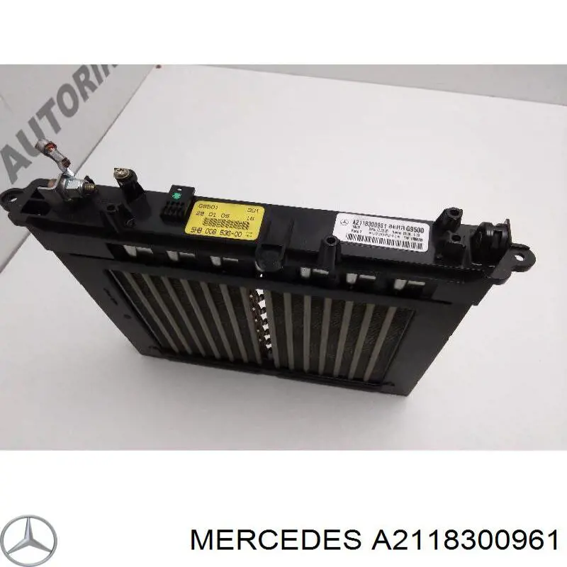 Compre A2118300961 Mercedes Aquecedor elétrico de ar do sistema de calefacção de salão