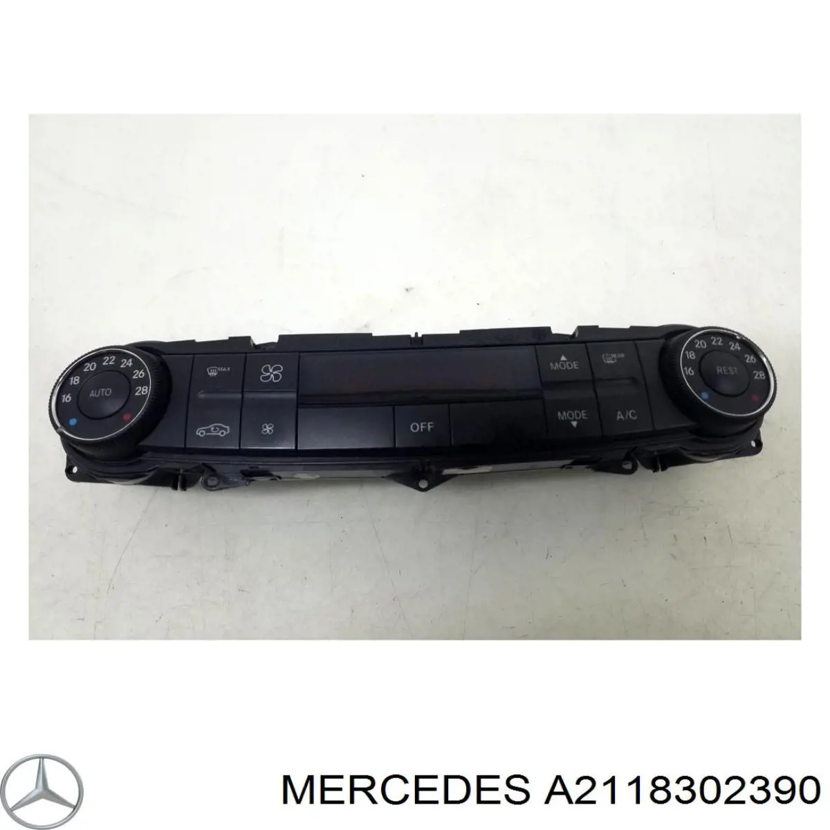 Unidade de controlo dos modos de aquecimento/condicionamento Mercedes 2118302090 preço, a partir de 83,80 USD