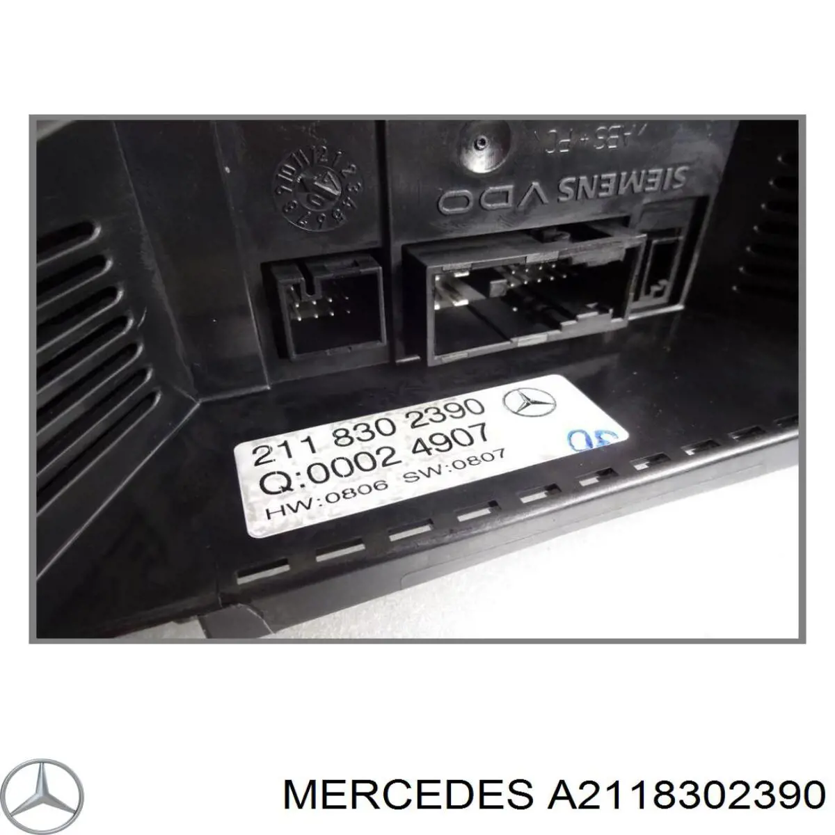 Compre 2118302090 Mercedes Unidade de controlo dos modos de aquecimento/condicionamento