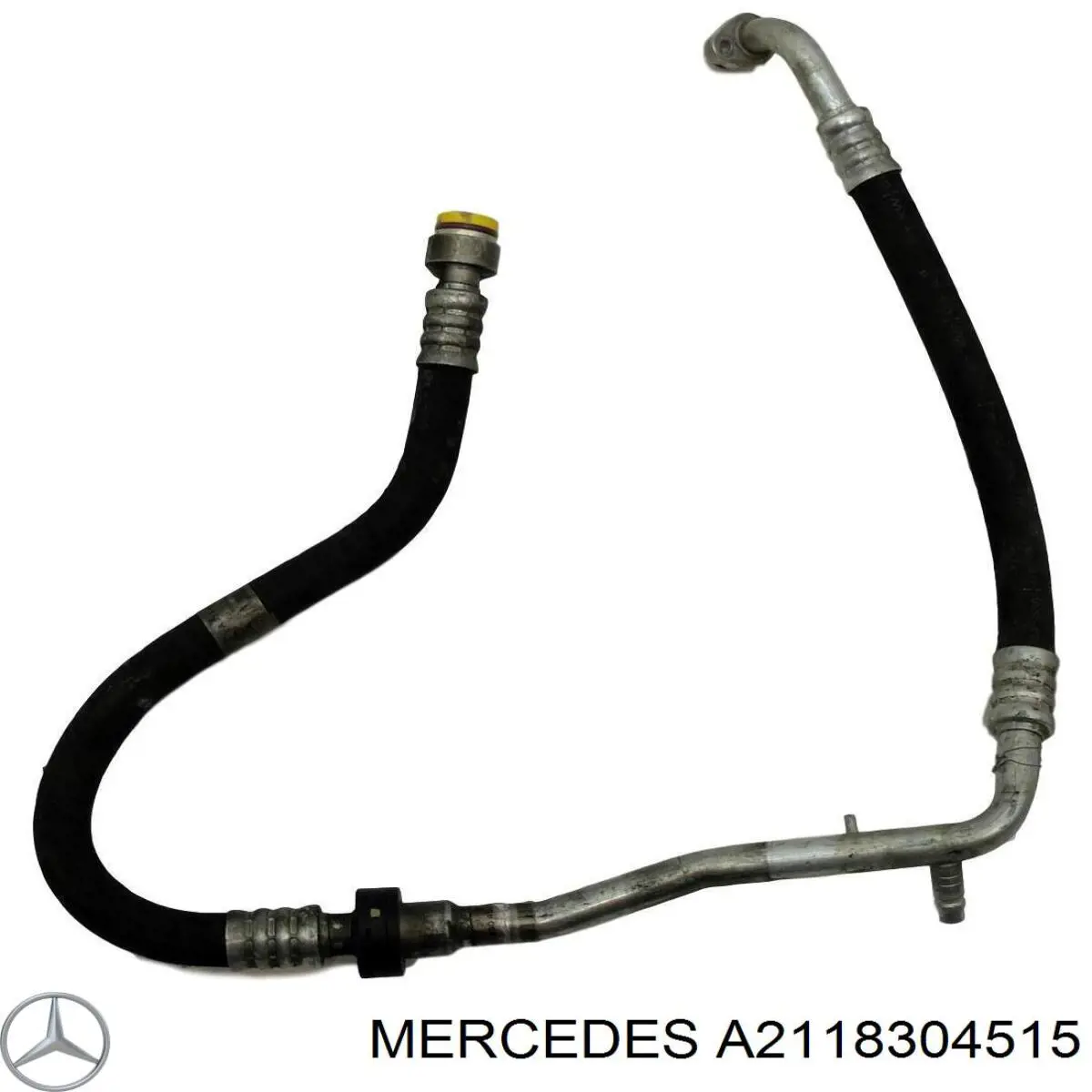 A2118304515 Mercedes Mangueira de aparelho de ar condicionado, desde o vaporizador até o compressor