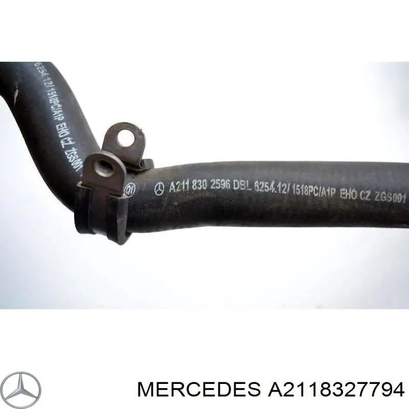 Mangueira (cano derivado) do sistema de esfriamento Mercedes A2118327794 preço, a partir de 36,87 USD
