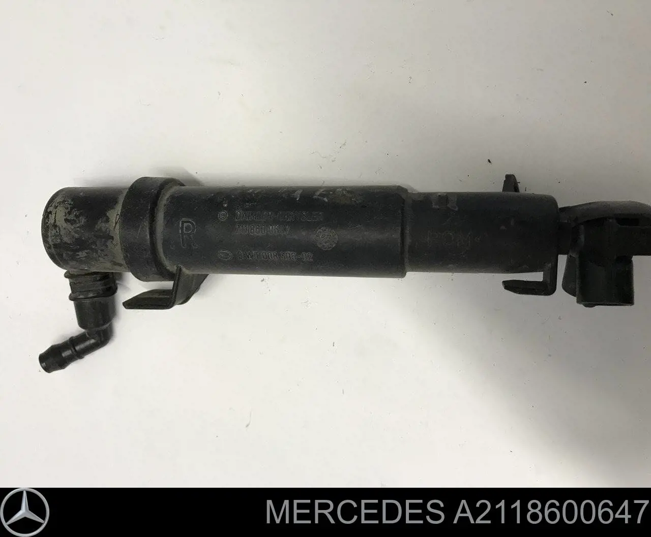 Compre A2118600647 Mercedes Injetor de fluido para lavador da luz dianteira direita
