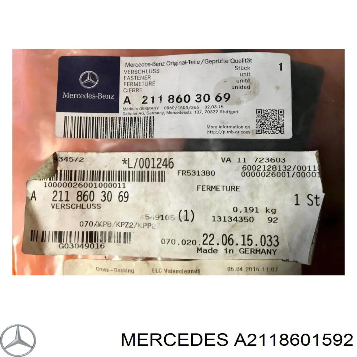  Mercedes A2118601592 preço, a partir de 8,37 USD