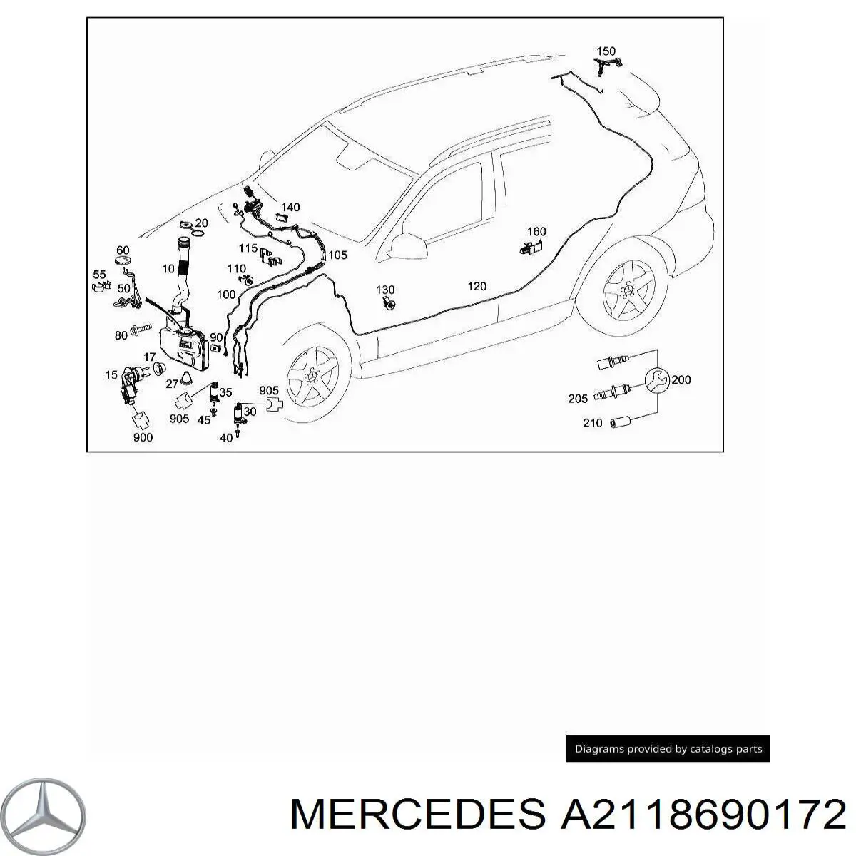 A2118690172 Mercedes 