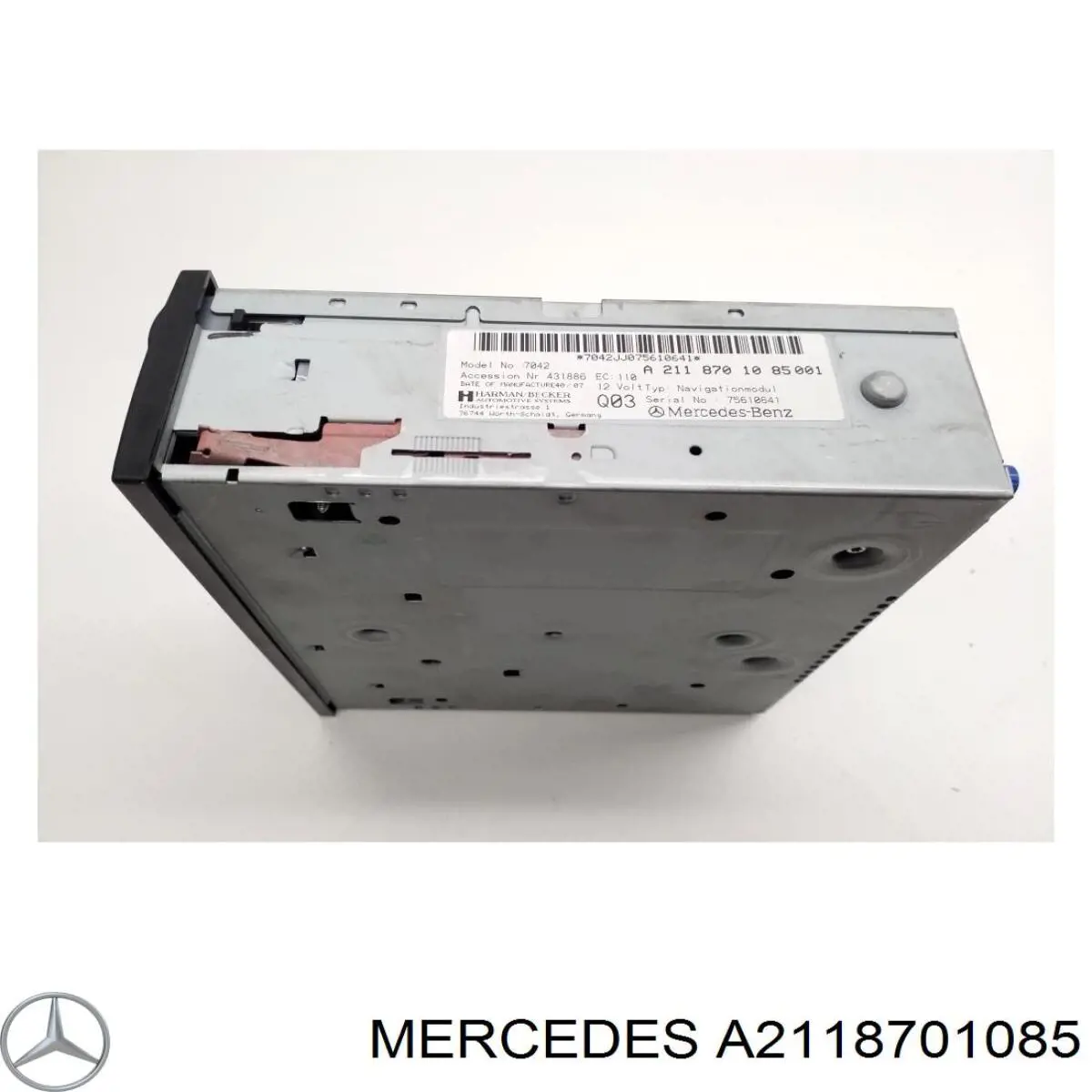 A2118701085 Mercedes Unidade de controlo multimídia